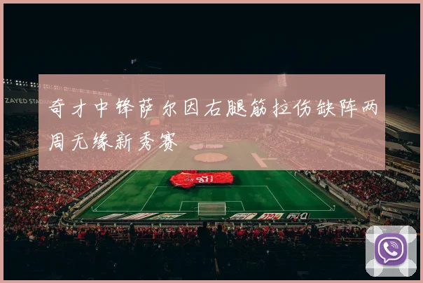 奇才中锋萨尔因右腿筋拉伤缺阵两周无缘新秀赛